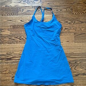 Outdoor Voices Teal Blue Exercise Dress
